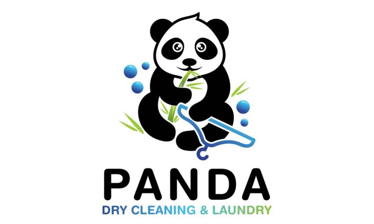 Panda Dry Cleaning logo 768x461